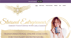 Desktop Screenshot of carlasamson.com